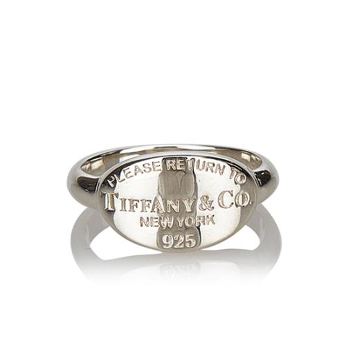 Tiffany & Co. Sterling Silver Return to Tiffany Ring - Size 5 