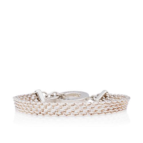 Tiffany & Co. Sterling Silver Somerset Toggle Bracelet