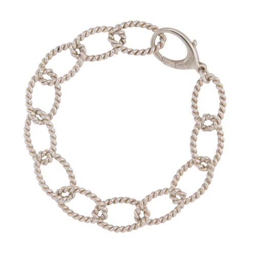 Tiffany & Co. Sterling Silver Twist Link Bracelet