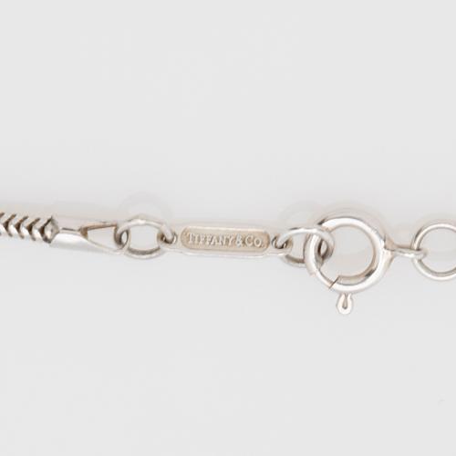 Tiffany & Co. Vintage Sterling Silver 1837 Bar Necklace