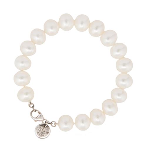 Tiffany & Co. Sterling Silver Pearl Essentials Bracelet