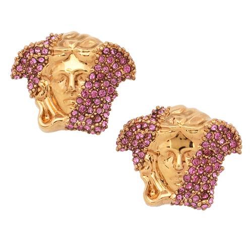 Versace Palazzo Dia Crystal Earrings