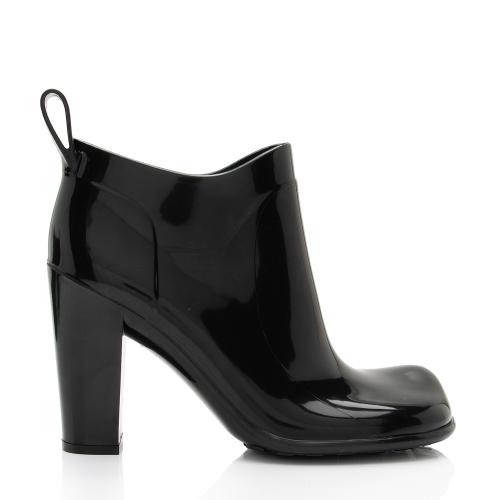 Bottega Veneta Rubber Shine Ankle Boots - Size 9 / 39