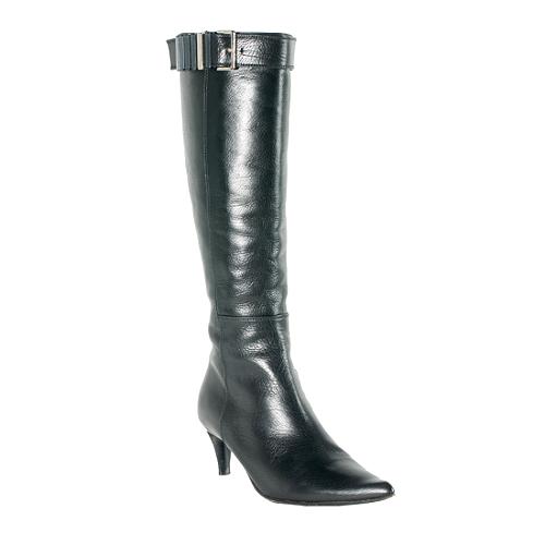 Bottega Venetta Kitten Heel Buckle Boots - Size 7.5 / 37.5