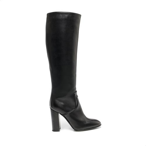 Bottega Venetta Leather Knee-High Boots - Size 6 / 36