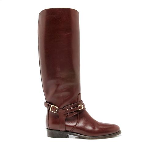 Burberry Leather Riding Boots - Size 6.5 / 36.5