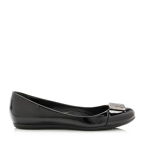 Burberry Patent Leather Flats - Size 6 / 36