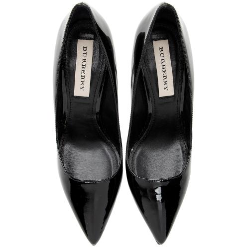 Burberry Patent Leather Pumps - Size 5.5 / 35.5