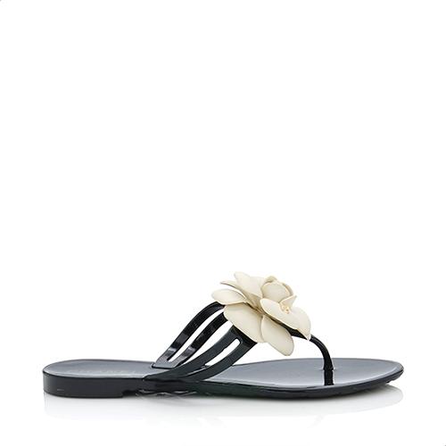 Chanel Camellia Thong Sandals - Size 6 / 36 | [Brand: id=198, name=Chanel]  Shoes | Bag Borrow or Steal