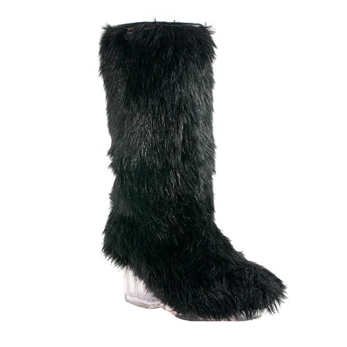 Chanel Fantasy Fur Boots - Size 8.5 / 38.5