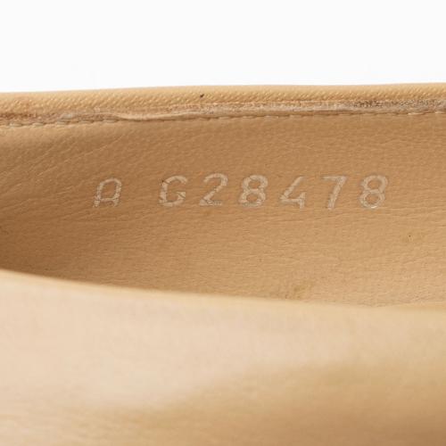Chanel Lambskin CC Cap Toe Pumps - Size 7.5 / 37.5