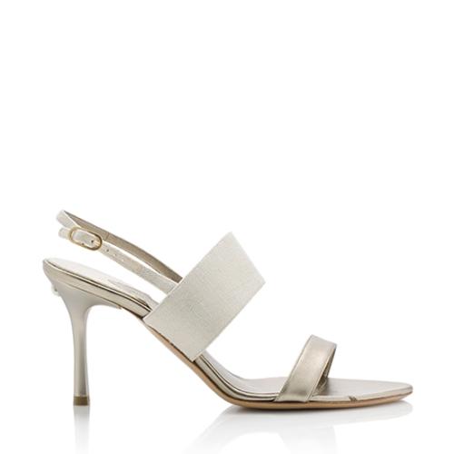 Chanel Slingback Sandals - Size 10 / 40