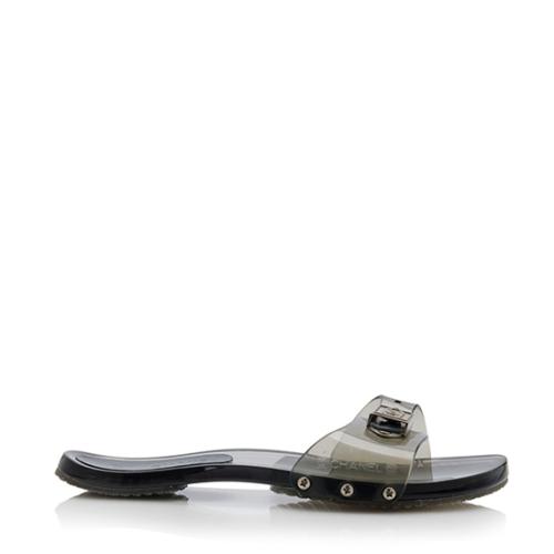 Chanel Sport Lucite Sandals - Size 7.5 / 38