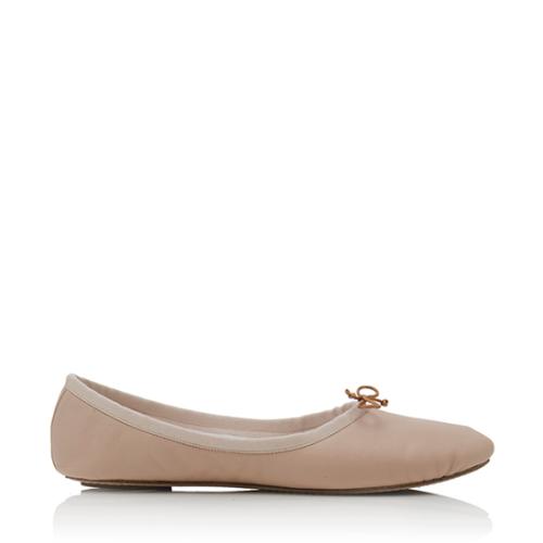 Chloe Leather Ballet Flats - Size 9.5 / 39.5
