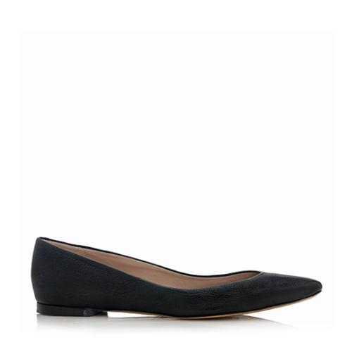 Chloe Pointed Toe Skimmer Flats - Size 7 / 37
