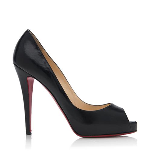Christian Louboutin Leather Very Prive Pumps - Size 9.5 / 39.5 - FINAL SALE
