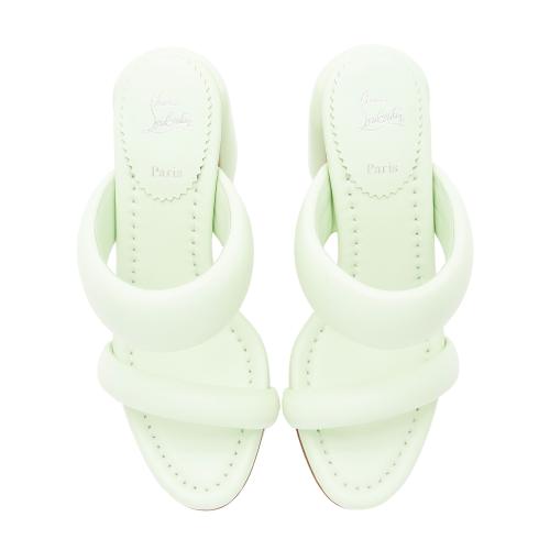 Christian Louboutin Nappa Inflama Sab 85mm Sandals - Size 7 / 37