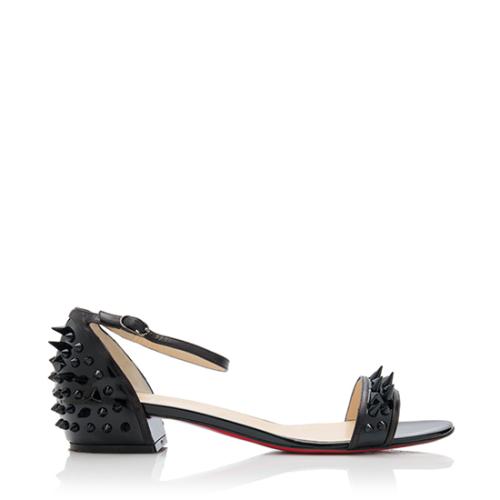 Christian Louboutin Patent Leather Druide Sandals - Size 11.5 / 41.5
