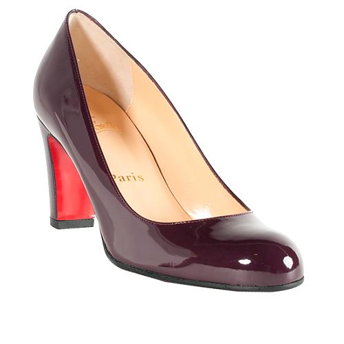Christian Louboutin Patent Leather Miss Tick Pumps - Size 9 / 39