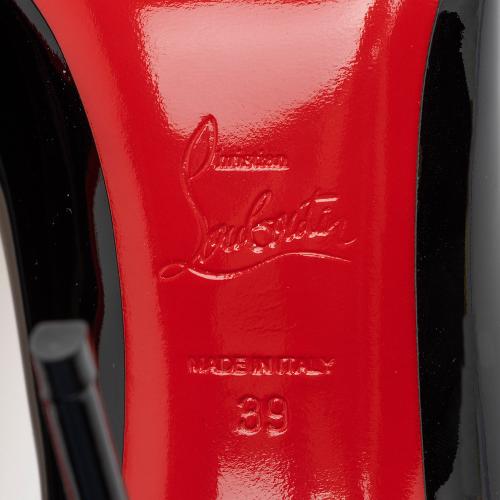 Christian Louboutin Patent Leather Pigalle Follies 100 Pumps - Size 9 / 39