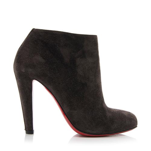 Christian Louboutin Suede Booties - Size 9 / 39