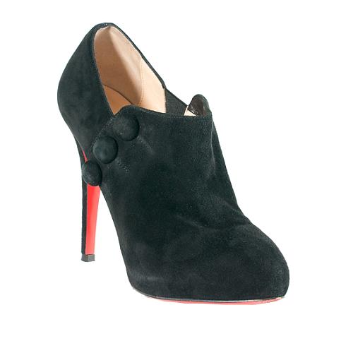 Christian Louboutin Suede Cest Moi Booties - Size 8.5 / 39