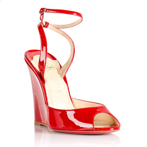 Christian Louboutin Very Very Wedges - Size 8 / 38