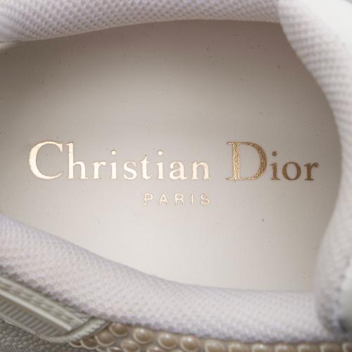 Dior Calfskin Pearl Dior-ID Platform Sneakers - Size 6 / 36