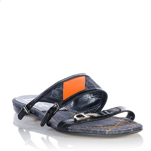 Dior Diorissimo Sandals - Size 9.5 / 39.5