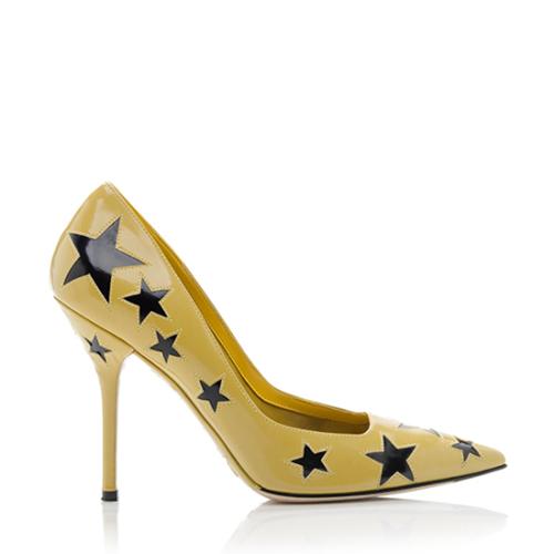 Dolce & Gabbana Leather Star Pumps - Size 9 / 39.5