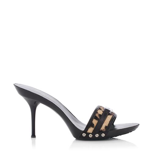 Dolce & Gabbana Leopard Slides - Size 9 / 39