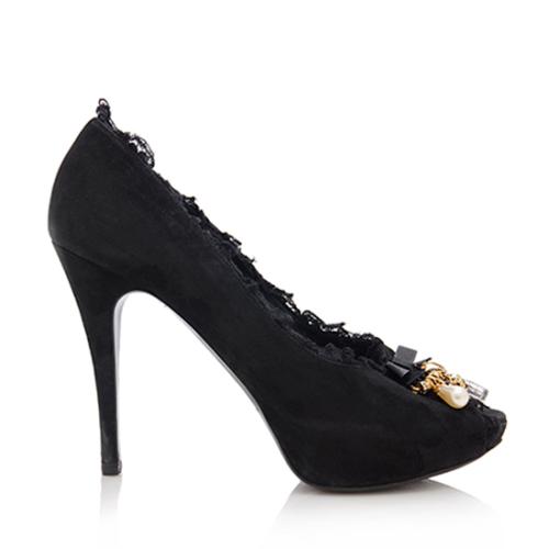 Dolce & Gabbana Safety Pin Heels - Size 9 / 39