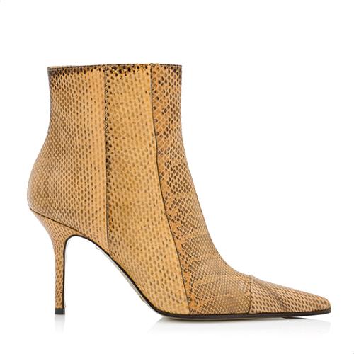 Dolce & Gabbana Snakeskin Ankle Boots - Size 6.5 / 36.5