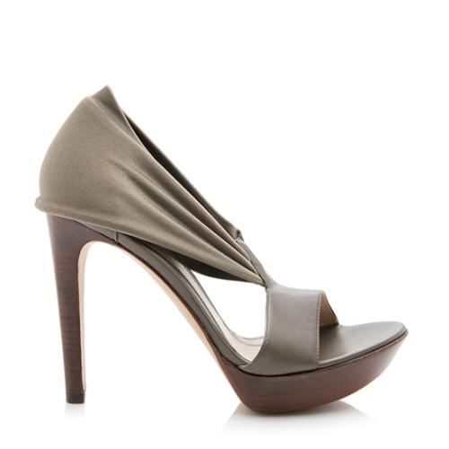 Fendi Leather Open Toe Platform Sandals - Size 6 / 36 - FINAL SALE