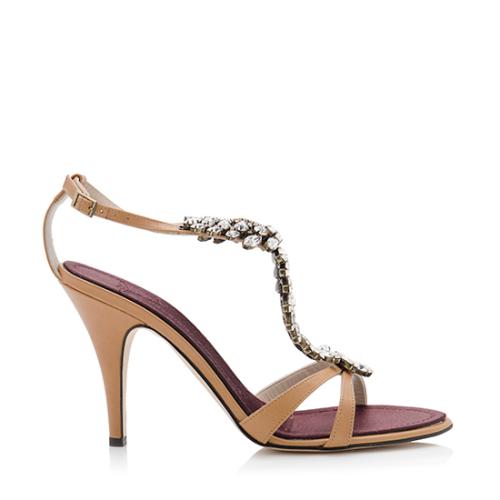 Giuseppe Zanotti Crystal Vine Sandals - Size 9.5 / 39.5