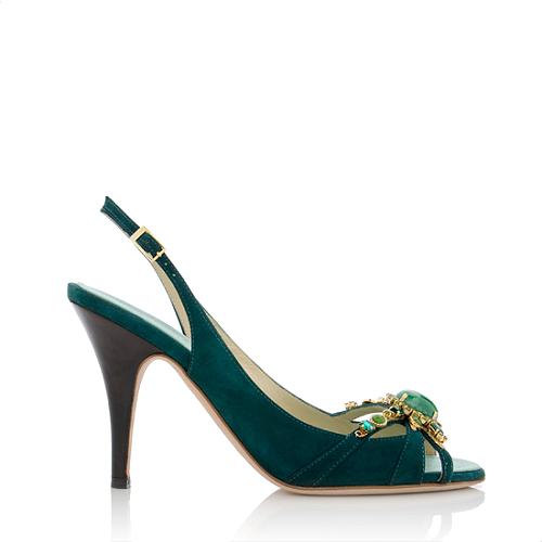 Giuseppe Zanotti Jeweled Sandals - Size 8.5 / 38.5