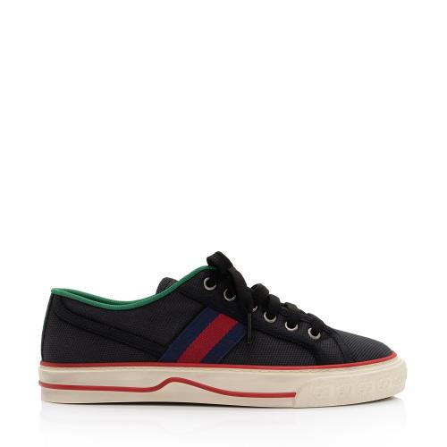 Gucci Canvas Web 1977 Tennis Sneakers - Size 7 / 37