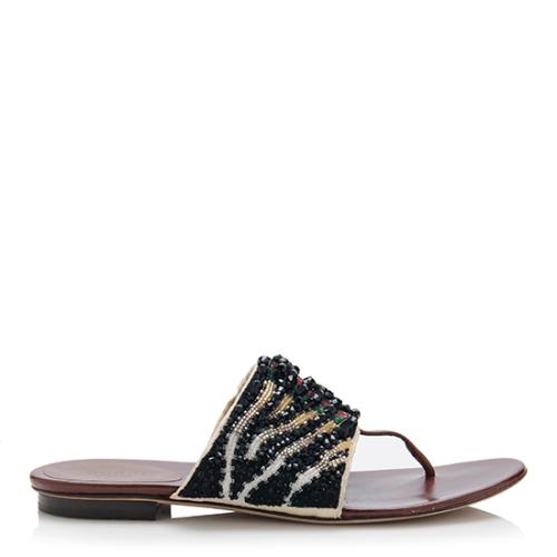 Gucci Embellished Sandals - Size 8.5 / 38.5