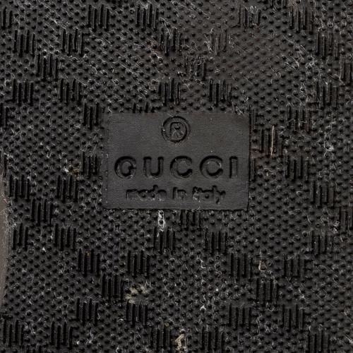 Gucci Guccissima Leather Web Sneakers - Size 7 / 37