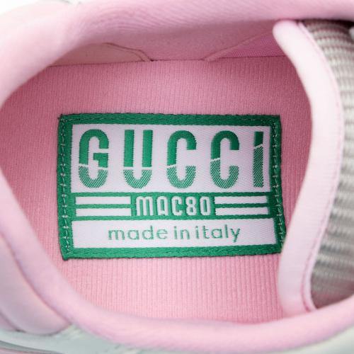 Gucci Leather Mac80 Sneakers - Size 7.5 / 37.5