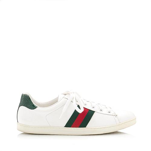 Gucci Web Sneakers - Size 7.5 / 37.5
