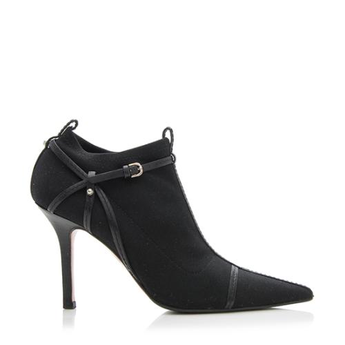 Gucci Pointed Toe Nylon Booties - Size 6 / 36