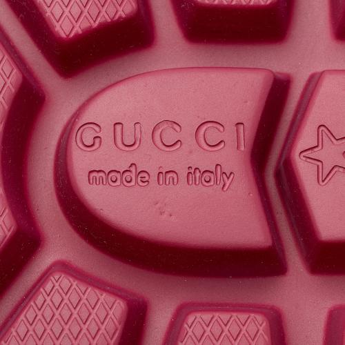 Gucci Rubber Horsebit Ankle Boots - Size 8 / 38