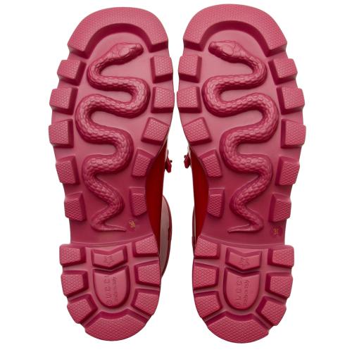 Gucci Rubber Horsebit Ankle Boots - Size 8 / 38
