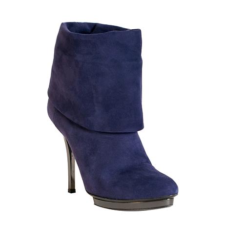 Gucci Suede Platform Ankle Boots - Size 6.5 / 36.5