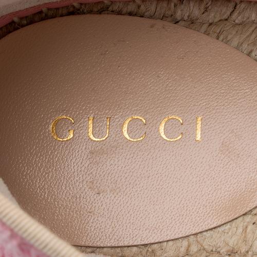 Gucci Terrycloth Pilar Espadrilles - Size 9.5 / 39.5