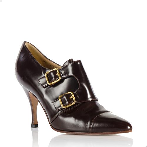 Gucci Vintage Monk Strap Booties - Size 6.5 / 36.5