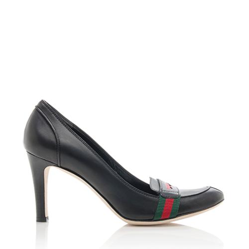 Gucci Lifford Loafer Pumps - Size 8.5 / 38.5