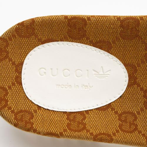 Gucci x Adidas GG Canvas Platform Slides - Size 9 / 39