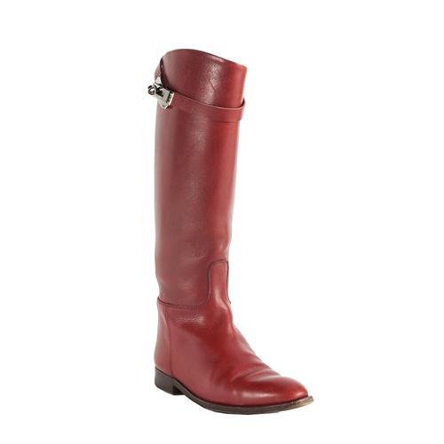 Hermes Jumping Knee-High Boots - Size 7 / 37